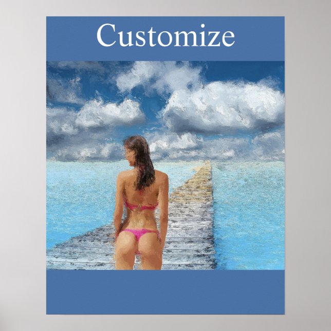 Bikini Girl Thunder_Cove Poster (Vorne)