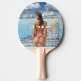 Bikini Girl Thunder_Cove Tischtennis Schläger