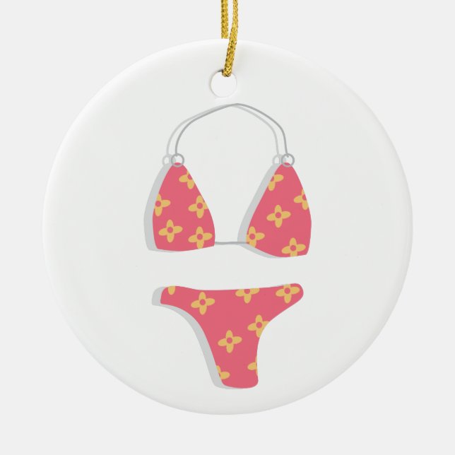 Bikini Keramik Ornament (Vorne)