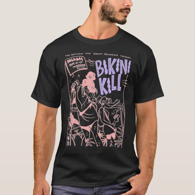 Bikini Kill Classic  T-Shirt (Vorderseite)