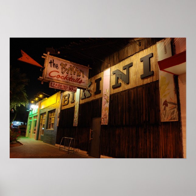 Bikini Lounge Poster (Vorne)