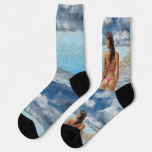 Bikini-Mädchen Thunder_Cove Socken