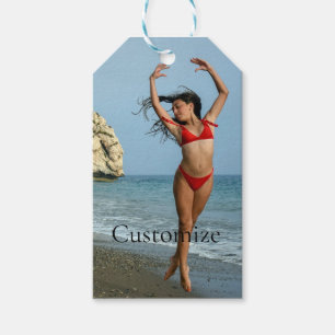 Bikini Modell tanzen Thunder_Cove Geschenkanhänger