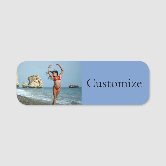 Bikini Modell tanzen Thunder_Cove Namensschild (Vorderseite)
