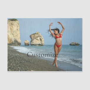 Bikini Modell tanzen Thunder_Cove Seidenpapier