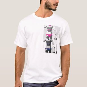 ~Bikini~POP ART T-SHIRT, GESCHLOSSEN T-Shirt