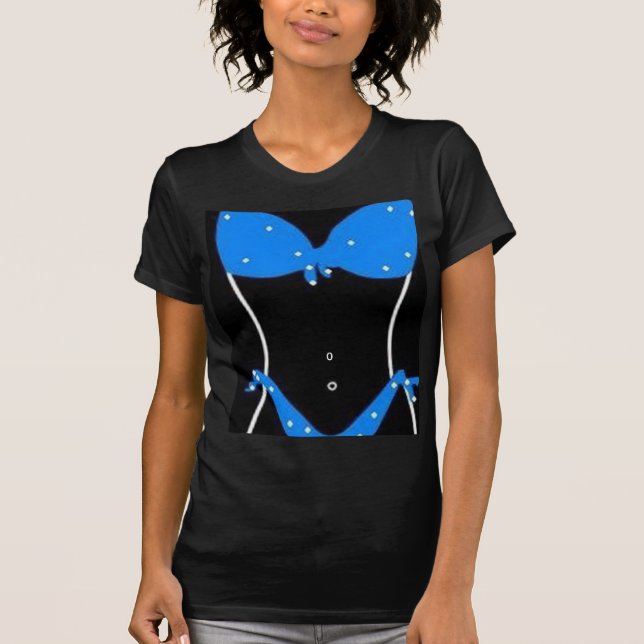 Bikini-Spitzen-T - Shirt (Vorderseite)