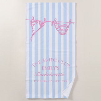 Bikinis Küsten-Junggesellinnen-Wochenende Strandtuch