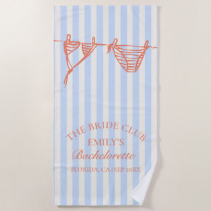 Bikinis Küsten-Junggesellinnen-Wochenende Strandtuch