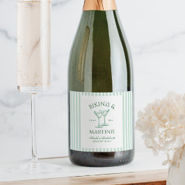 Bikinis & Martinis Green Bachelorette