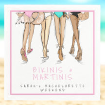 Bikinis & Martinis Junggeselinnen-Abschied Wochene