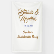 Bikinis & Martinis Junggesellinnenabschied Name Br