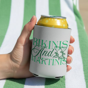 Bikinis und Martinis – Individuelle Junggesellinne Dosenkühler