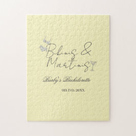 Bikins & Martinis Junggesellinnenabschied Retro-Ge Puzzle