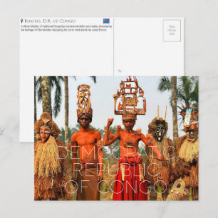 Bikoro, Demokratische Republik Kongo Reise  Postkarte