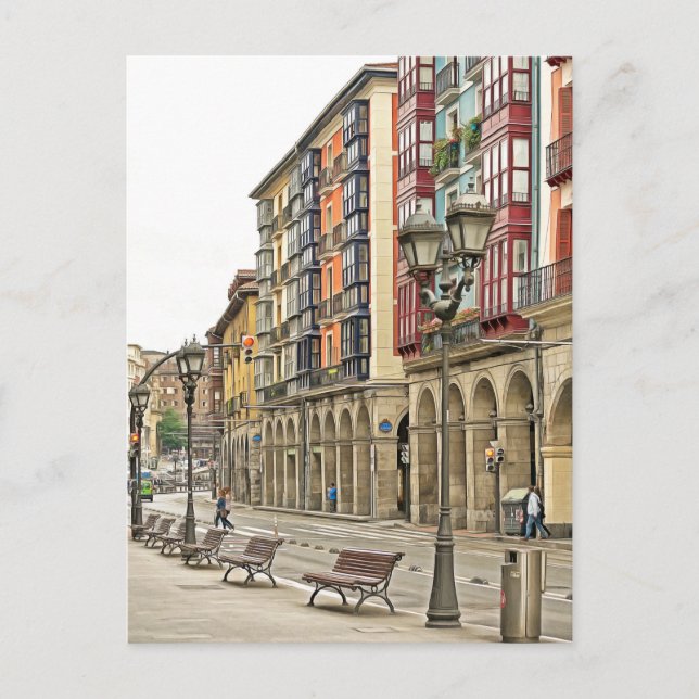 Bilbao. #16. postkarte (Vorderseite)