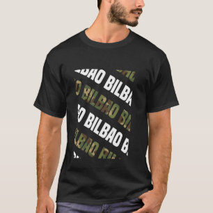 Bilbao Camouflage Muster Green Camouflage T-Shirt