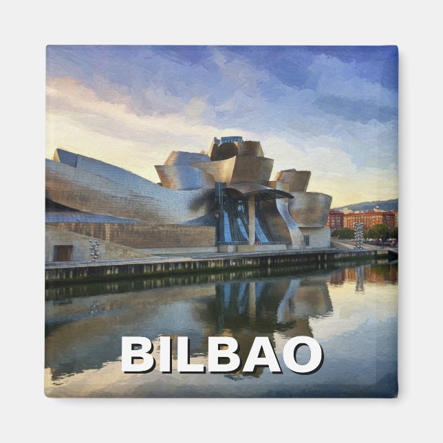 Bilbao Guggenheim Museum Travel Magnet (Vorne)
