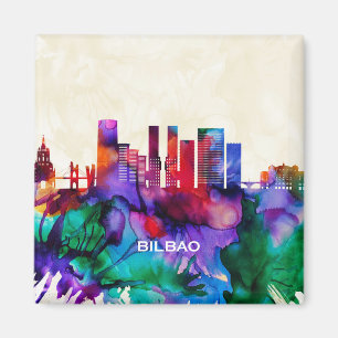 Bilbao Skyline Magnet