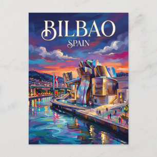 Bilbao Spanien Postkarte