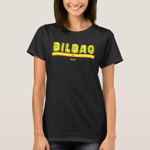 Bilbao Spanien Spanische Flagge Espana Touristen T-Shirt