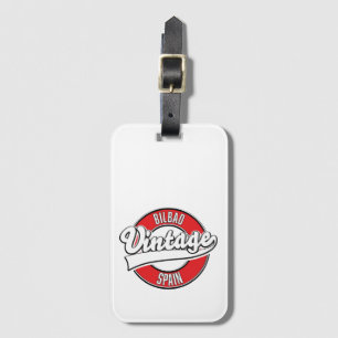 Bilbao Spanien Vintage Style Logo Magnet Gepäckanhänger