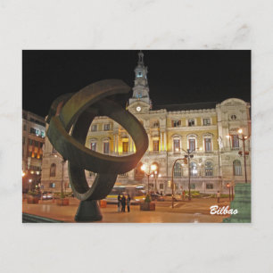 Bilbao Town Hall Postkarte