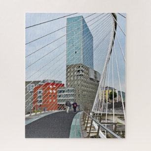 Bilbao. Zubizuri oder die Brücke Campos Volantin Puzzle
