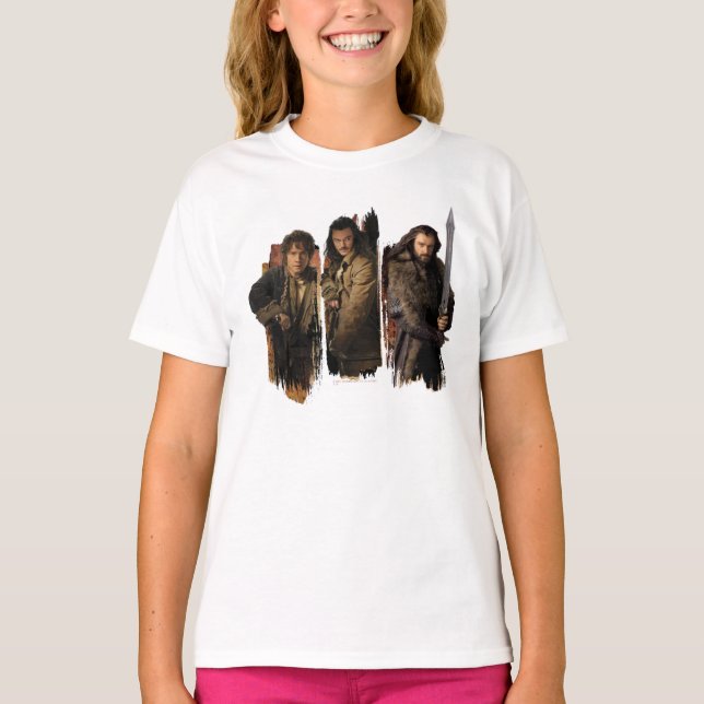 BILBO BAGGINS™, Bard und Thorin Graphic T-Shirt (Vorderseite)