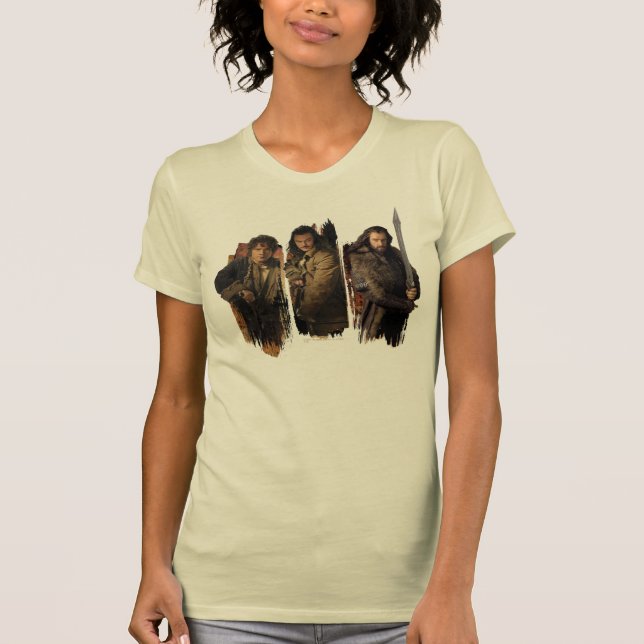 BILBO BAGGINS™, Bard und Thorin Graphic T-Shirt (Vorderseite)