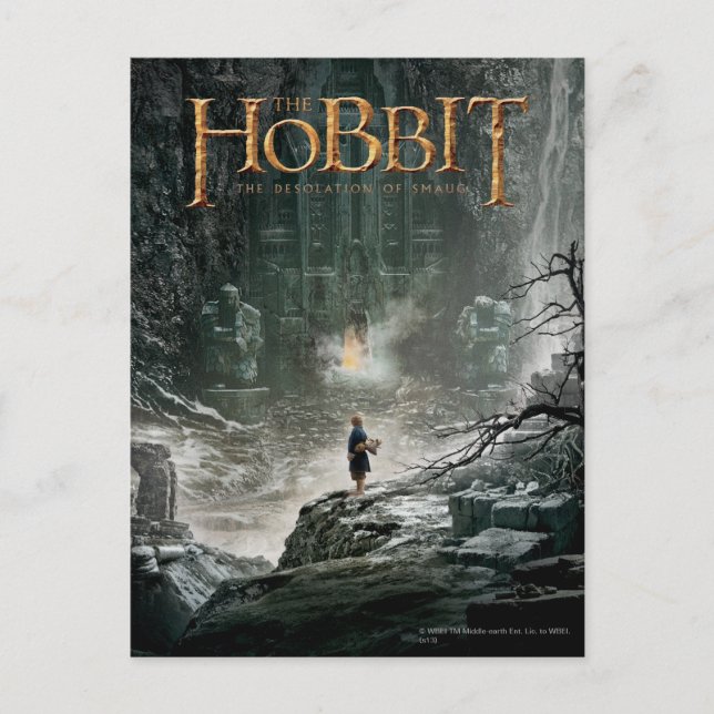 BILBO BAGGINS™ bei Erebor Postkarte (Vorderseite)