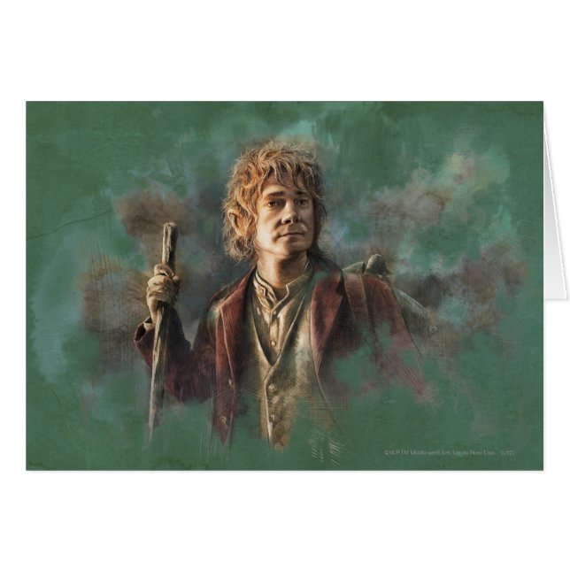 BILBO BAGGINS™-Illustration (Vorderseite (Horizontal))