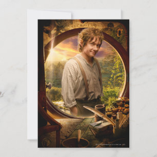 BILBO BAGGINS™ in Shire Collage Einladung