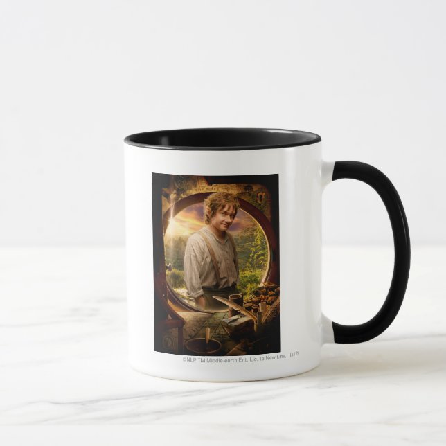 BILBO BAGGINS™ in Shire Collage Tasse (Rechts)