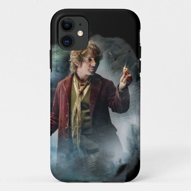 BILBO BAGGINS™ mit Ring Case-Mate iPhone Hülle (Rückseite)