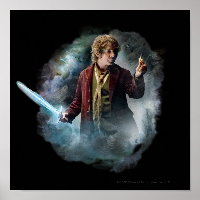 BILBO BAGGINS™ mit Ring Poster (Vorne)