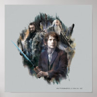 BILBO BAGGINS™, THORIN OAKENSHIELD™, & Gandalf