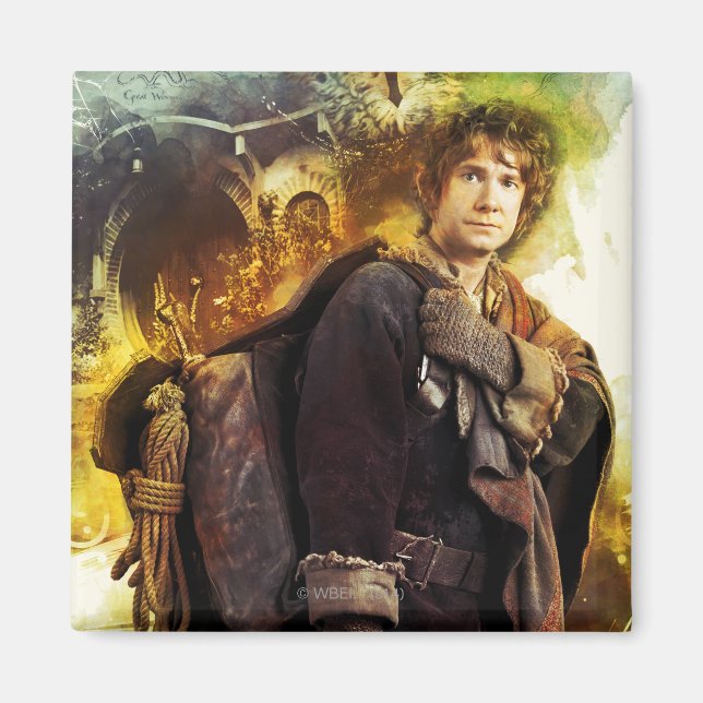 BILBO BAGGINS™ und die Firma der Zwerge Graphic Magnet (Vorne)