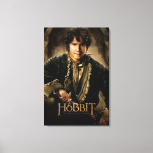 BILBO BAGGINS™ Zeichenposter 1 Leinwanddruck
