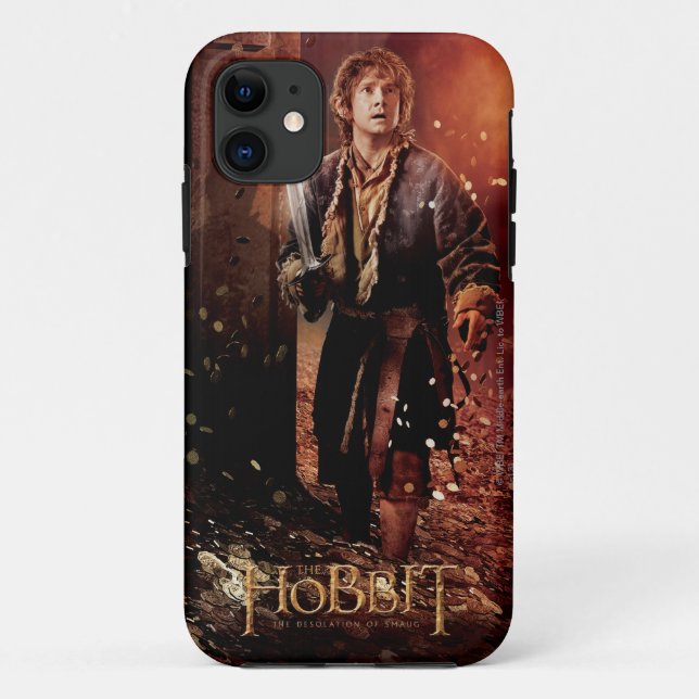 BILBO BAGGINS™ Zeichenposter 3 Case-Mate iPhone Hülle (Rückseite)