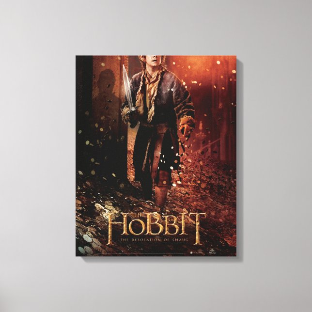 BILBO BAGGINS™ Zeichenposter 3 Leinwanddruck (Vorderseite)
