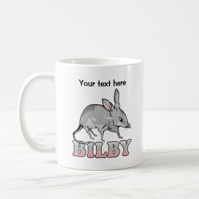 Bilby Australian Marsupial Kaffeetasse (Links)