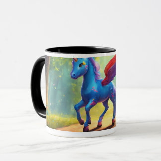 Bild, das Brillo THE UNICORN tendieren zeigt Tasse