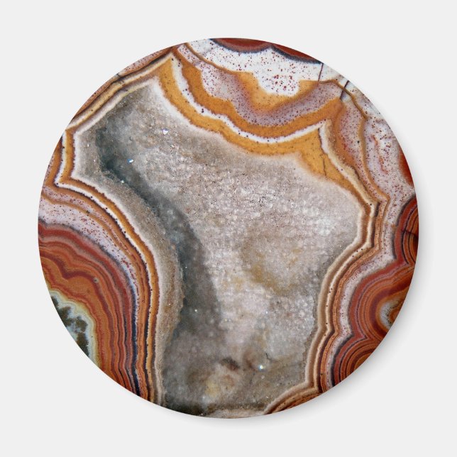 Bild der Dryhead-Agate Magnet (Vorne)