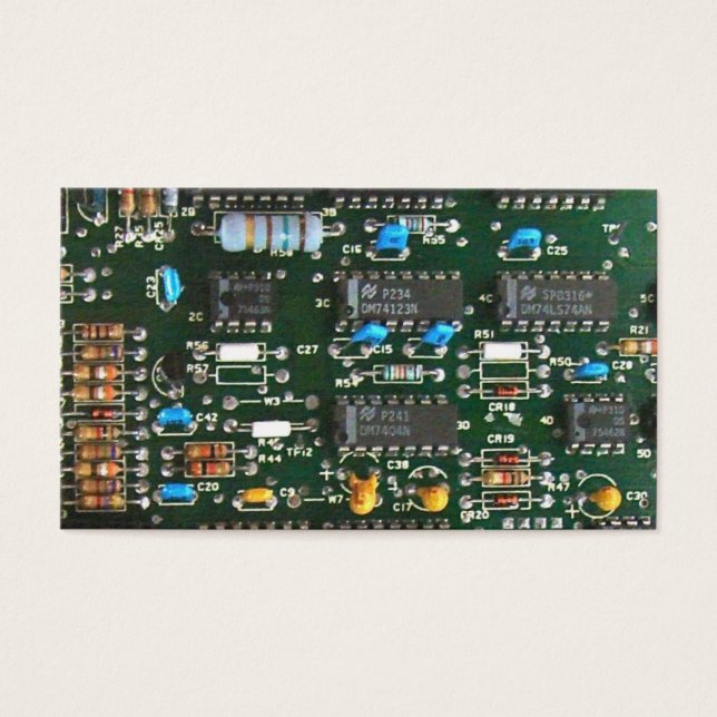 Bild der elektronischen Leiterplatte (Vorderseite)