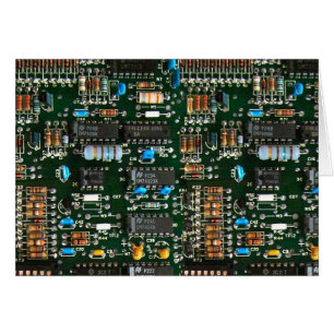 Bild der elektronischen Leiterplatte