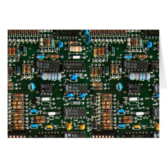 Bild der elektronischen Leiterplatte (Vorderseite (Horizontal))