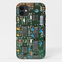 Bild der elektronischen Leiterplatte