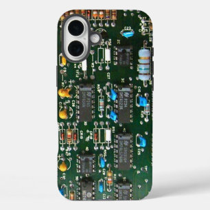Bild der elektronischen Leiterplatte iPhone 16 Plus Hülle