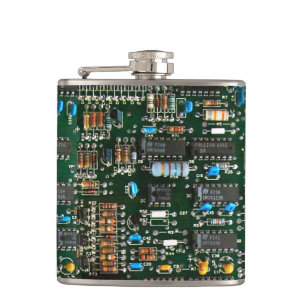 Bild der elektronischen Leiterplatte Flachmann